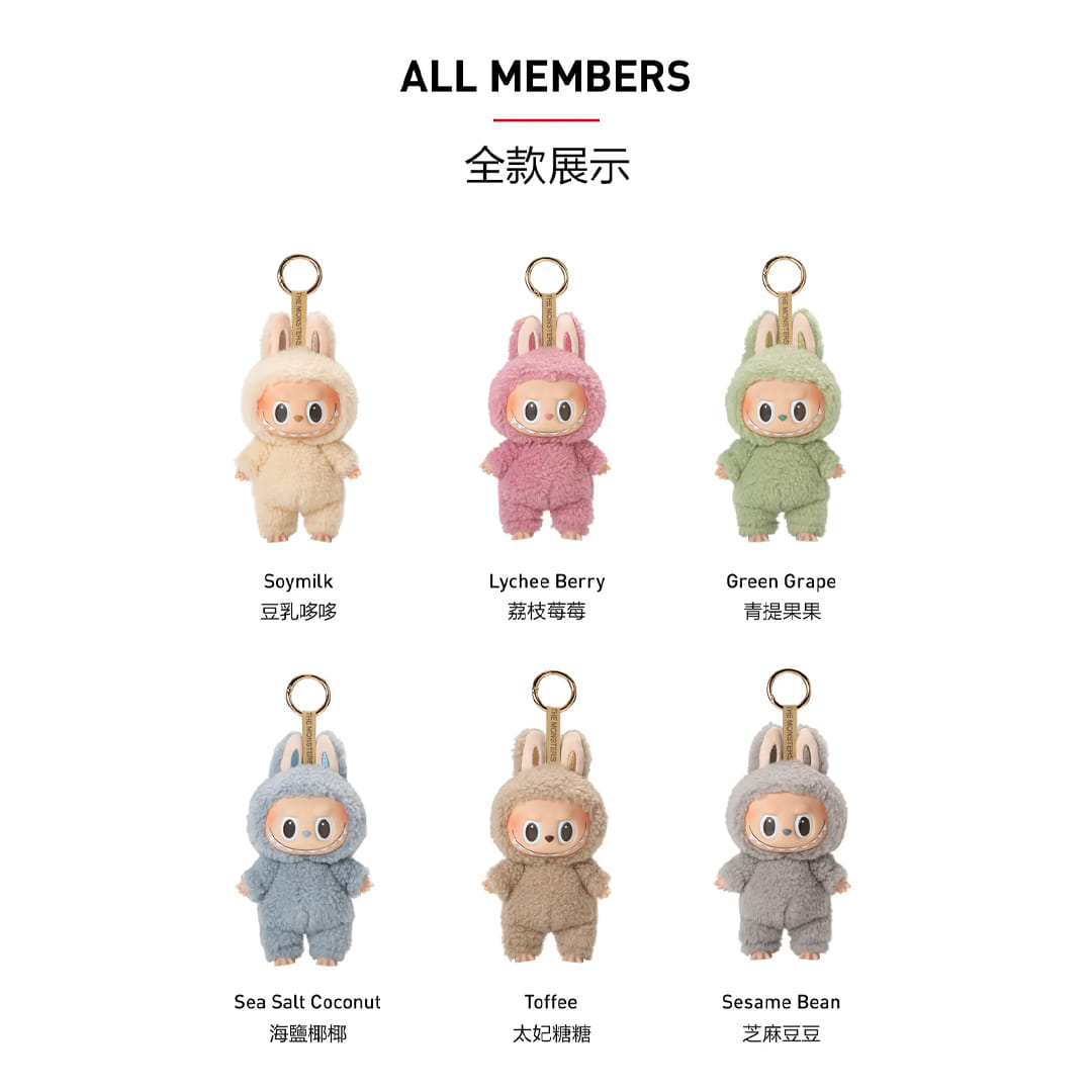 POP MART LABUBU THE MONSTERS TOYS V1