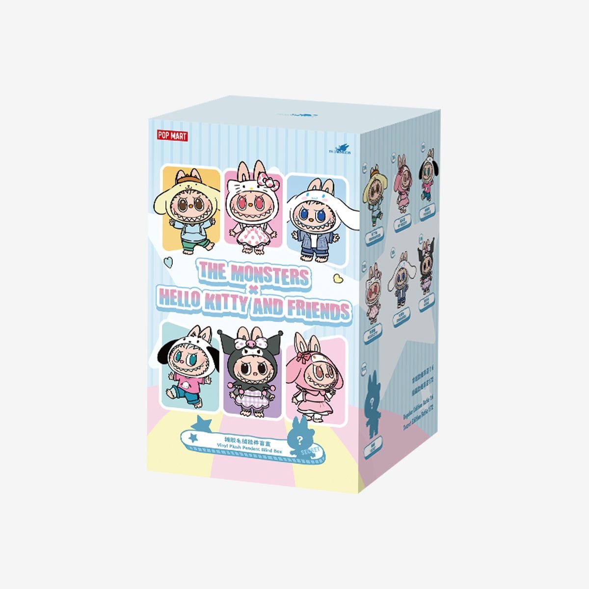 Pop Mart The Monsters Labubu x Hello Kitty and Friends Series Single Blind Box