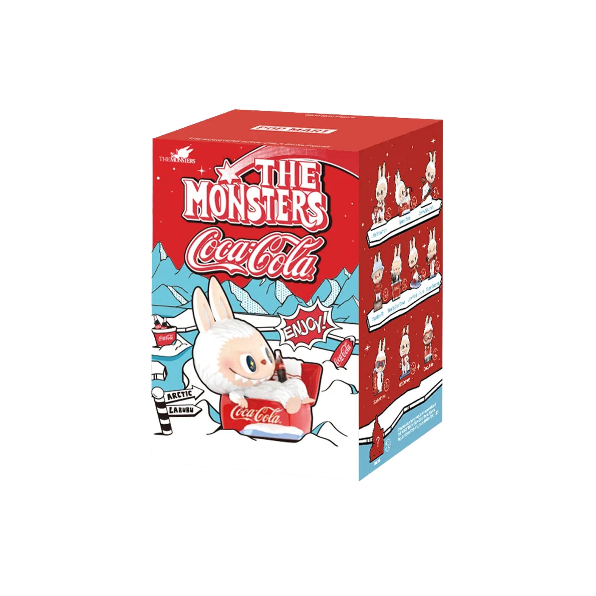 POP MART THE MONSTERS LABUBU COCA - COLA Series Figures (Single Box)