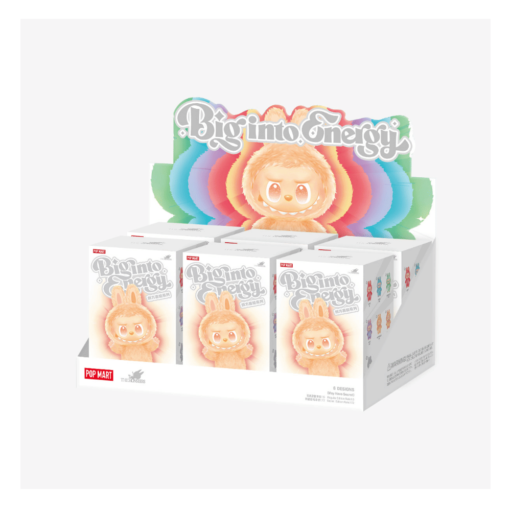 POP MART LABUBU THE MONSTERS Big Into Energy SERIES 盲盒