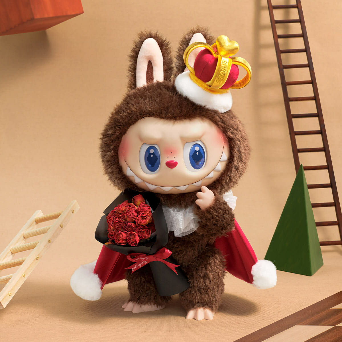 POP MART LABUBU THE MONSTERS 象棋大冒險 Let's Checkmate Series 搪膠毛絨 公仔