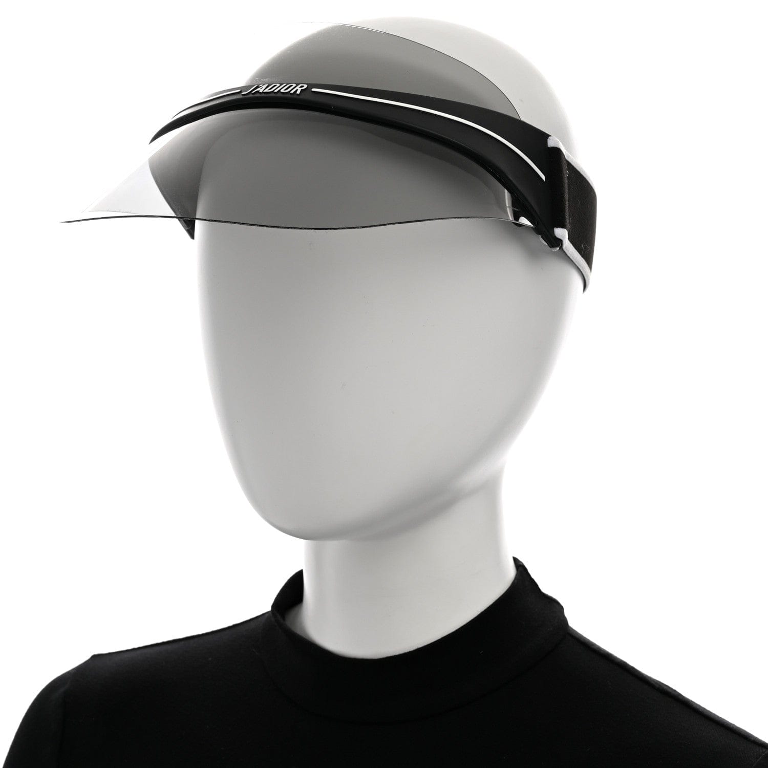Christian Dior Mirrored DiorClub1 Sun Visor Black