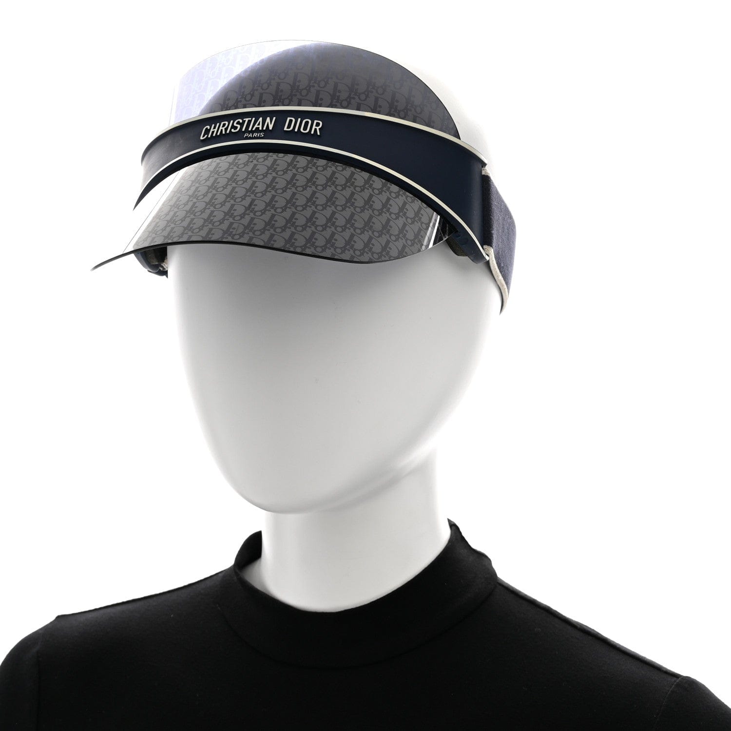 Christian Dior Oblique DiorClub V1U Sun Visor Blue