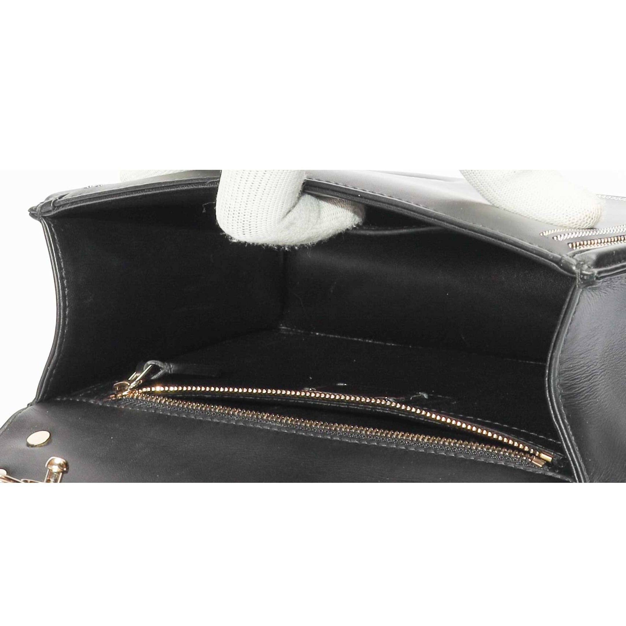Bulgari Bvlgari Blast Black Serpenti Diamond Crossbody Bag