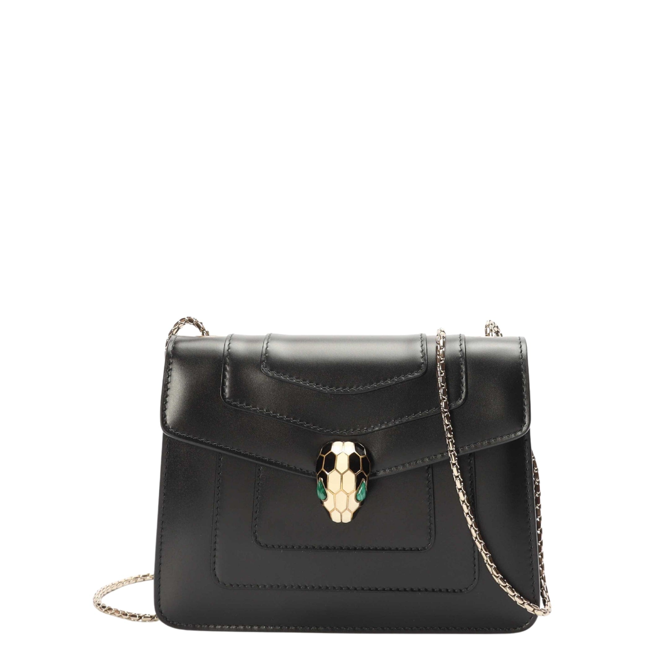 Bulgari Bvlgari Black Serpenti Forever Day - to - Night Crossbody Bag