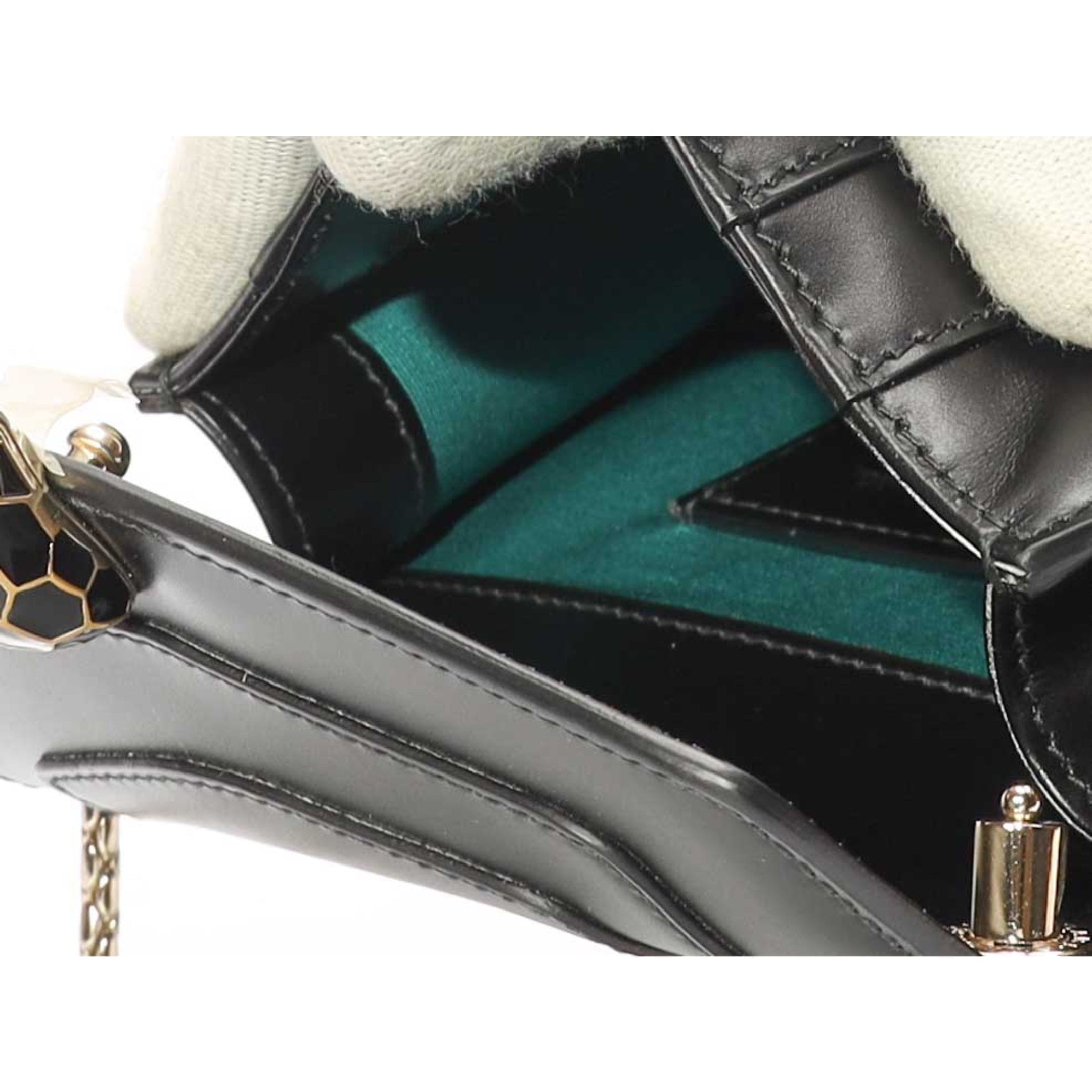 Bulgari Bvlgari Black Serpenti Forever Day - to - Night Crossbody Bag