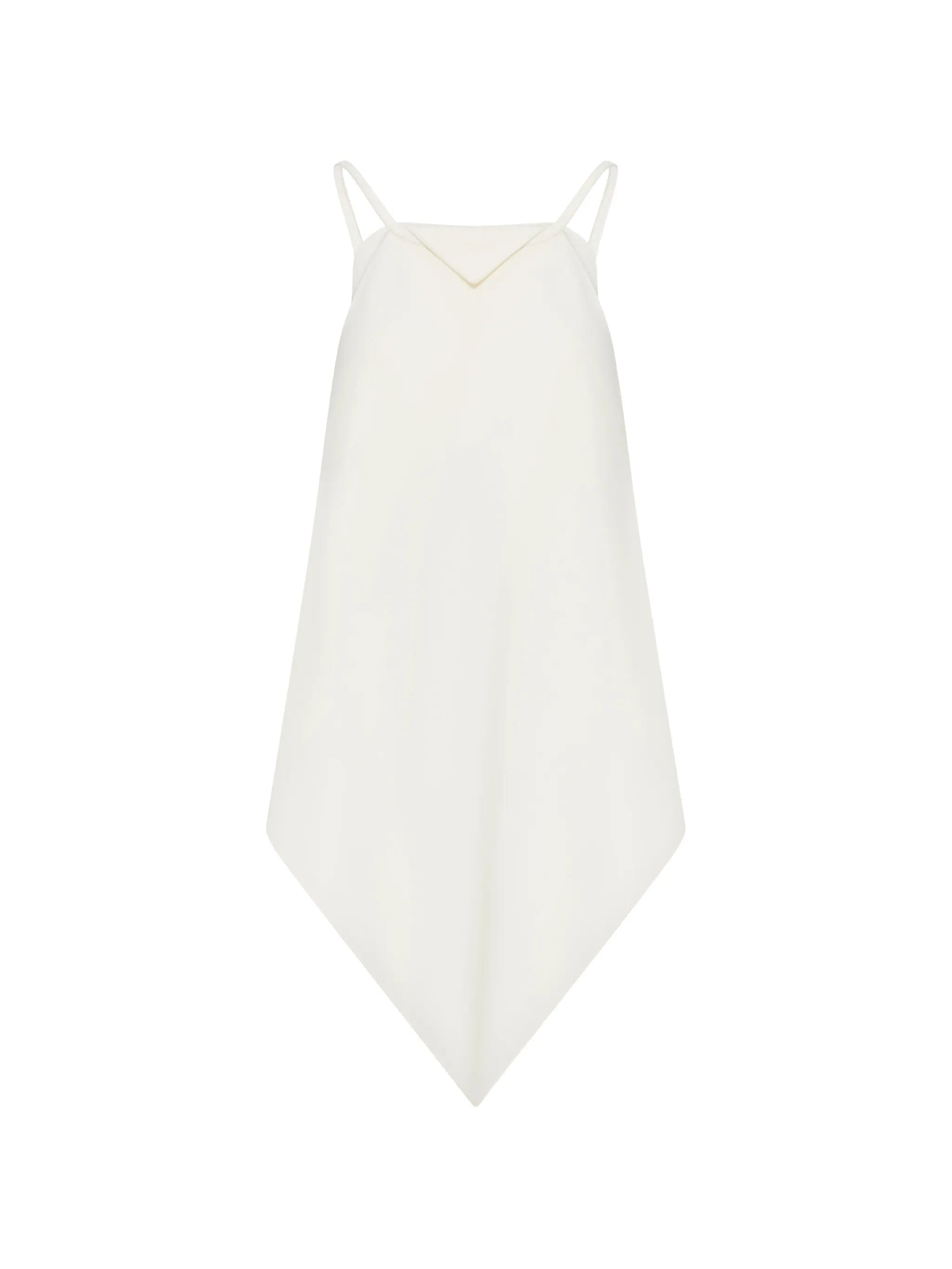 Balenciaga V - neck spaghetti - strap blouse