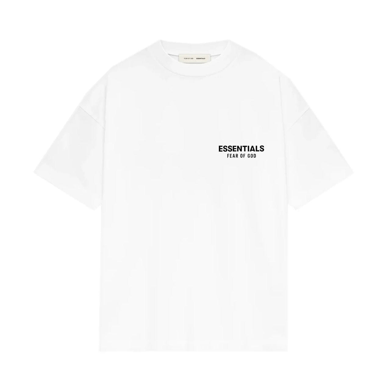 Fear of God Essentials Bundle Completo T-Shirt Bright White + Sweatshorts Jet Black