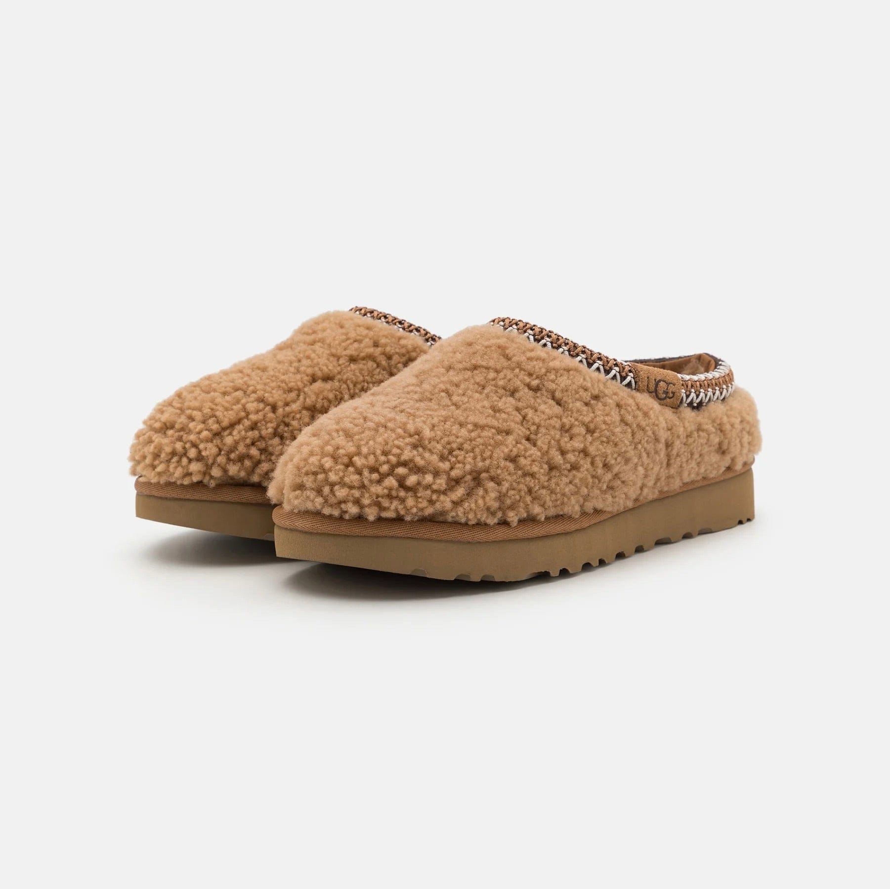 UGG Tasman Maxi Curly Slipper Chestnut