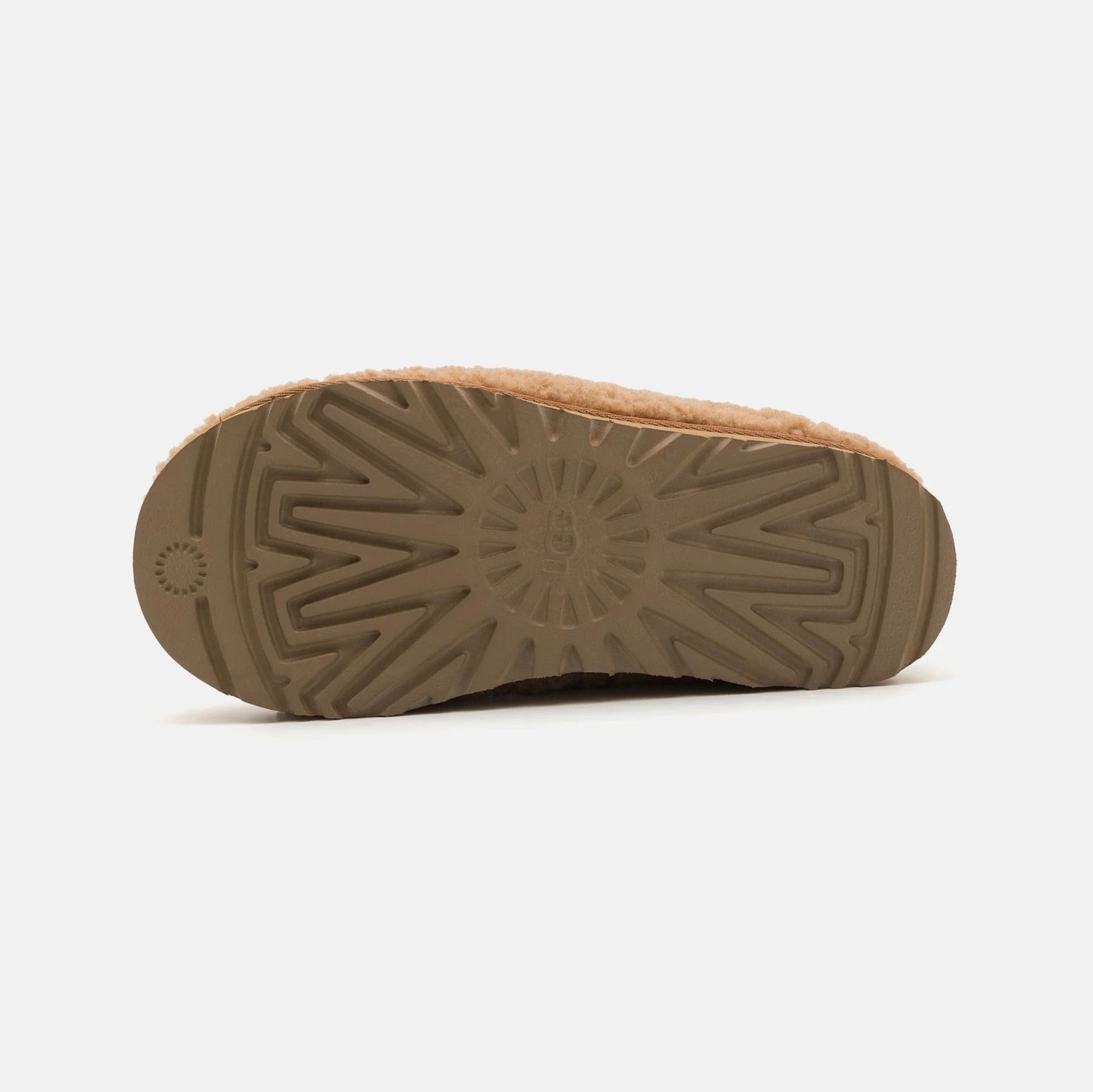 UGG Tasman Maxi Curly Slipper Chestnut
