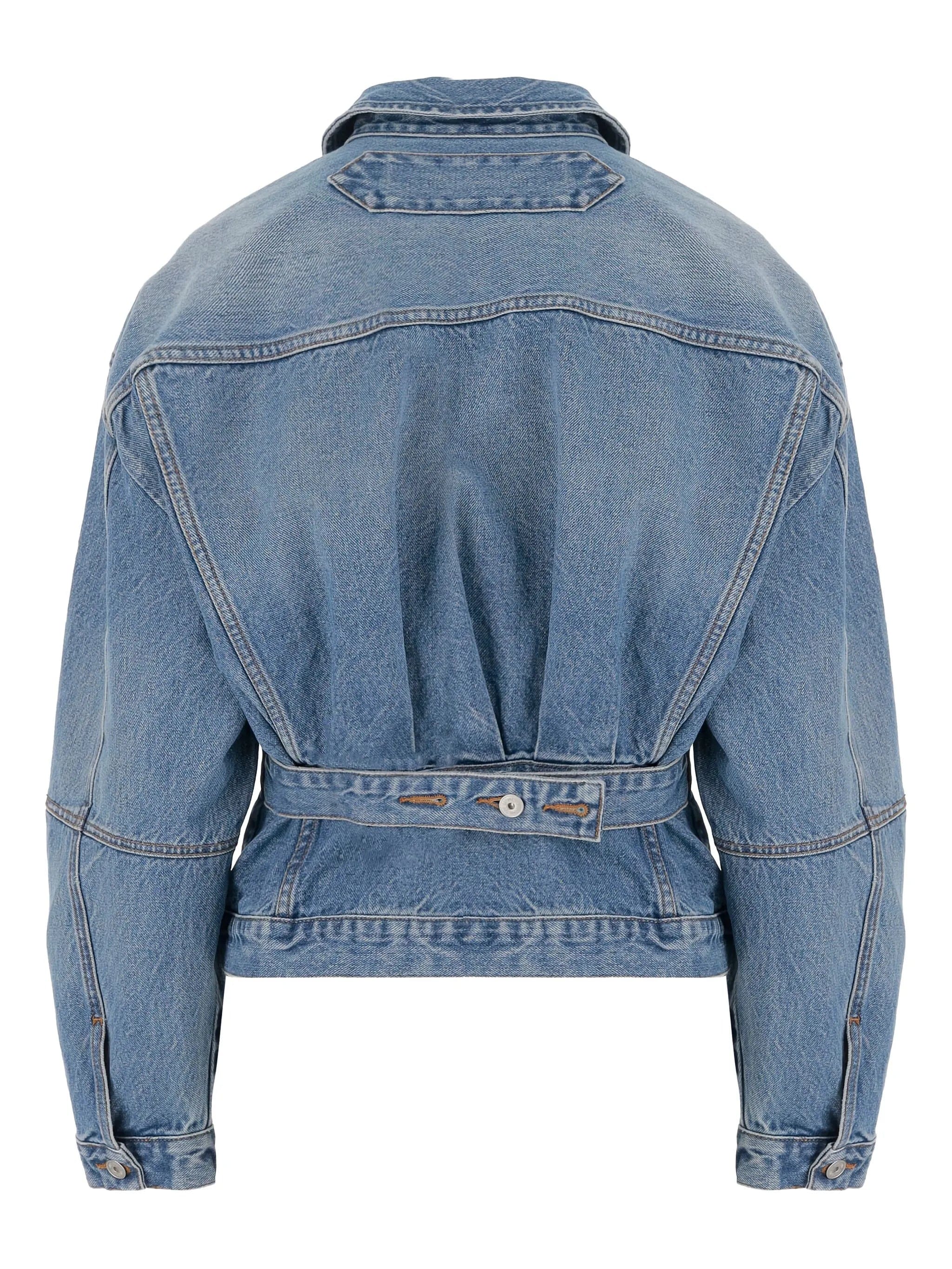 Jacquemus belted denim jacket