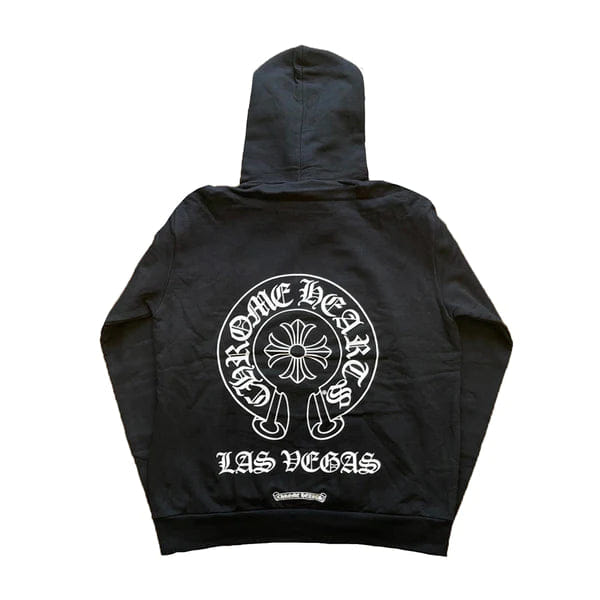 Chrome Hearts Las Vegas Exclusive Zip Up Hoodie Black