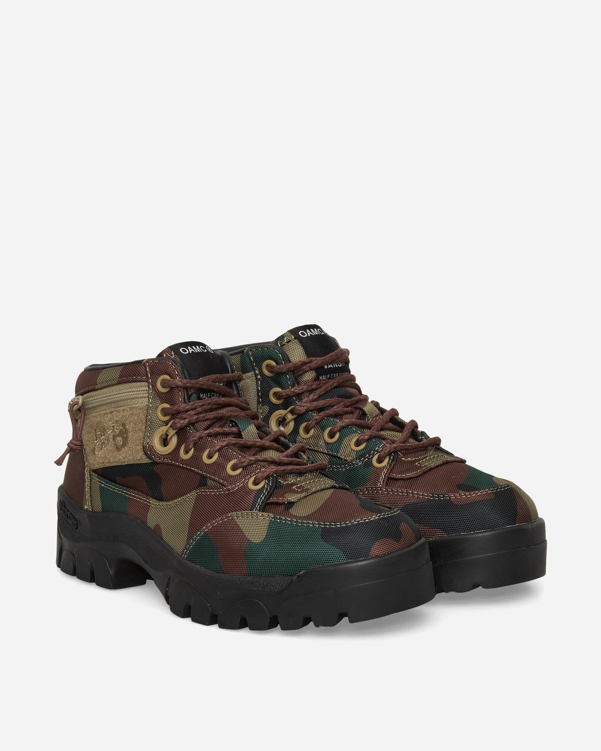 Vans OAMC Half Cab SP Boots Woodland Camo Green