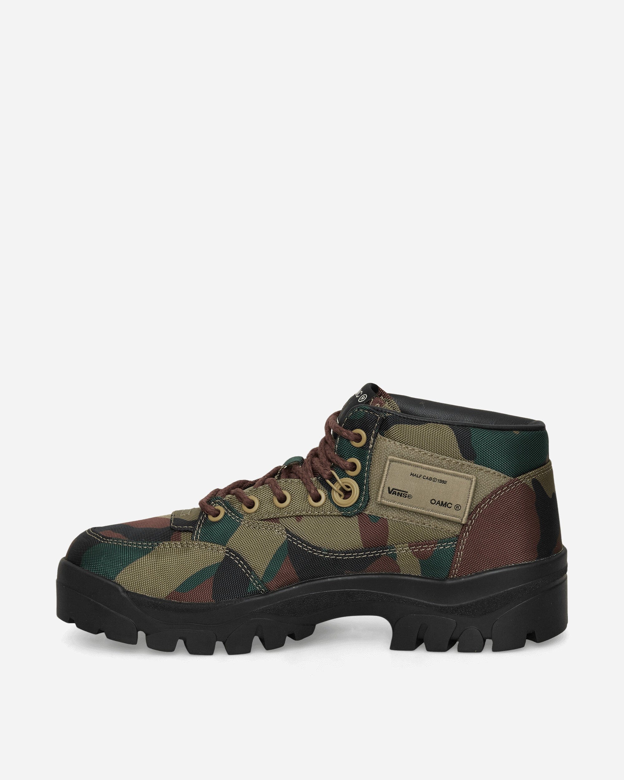 Vans OAMC Half Cab SP Boots Woodland Camo Green