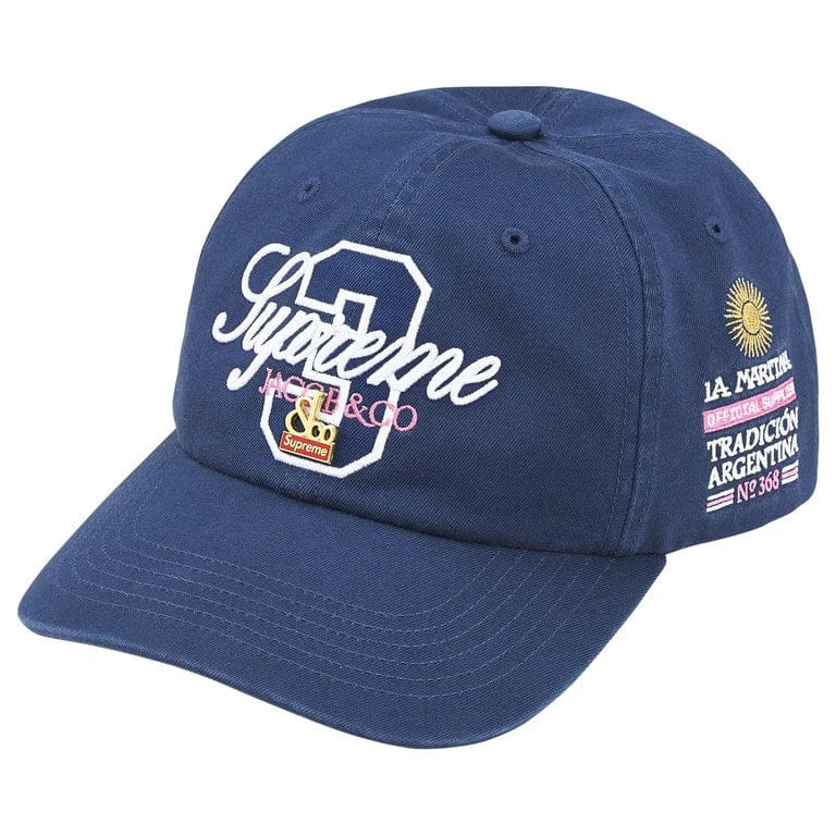 Supreme La Martina Jacob & Co 6 - Panel Hat (Navy)