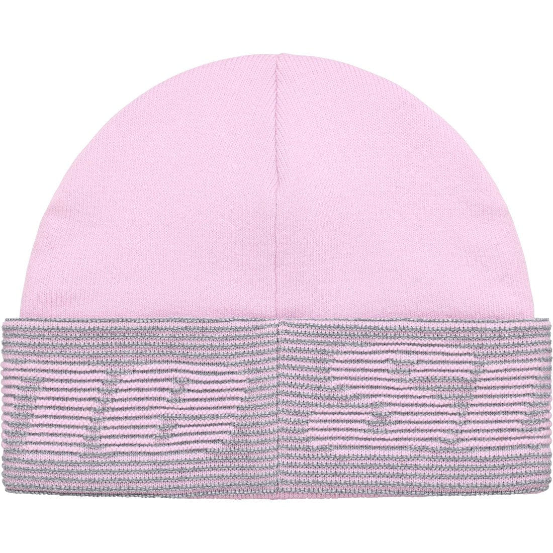 Supreme Reflective Jacquard Beanie Light Pink