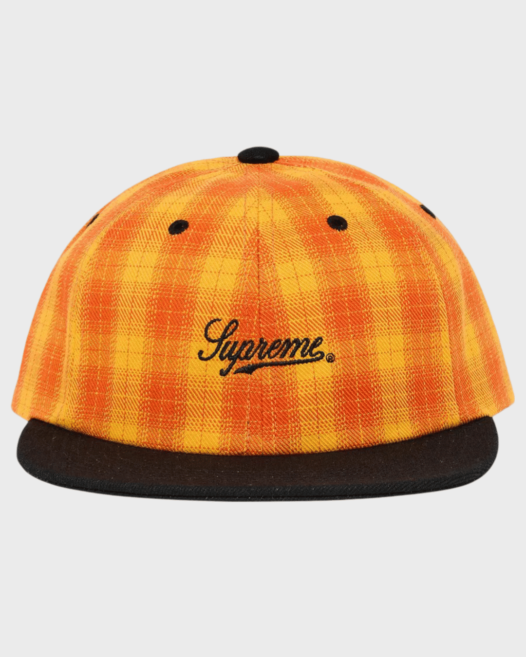 Supreme Script Logo 6 Panel Orange