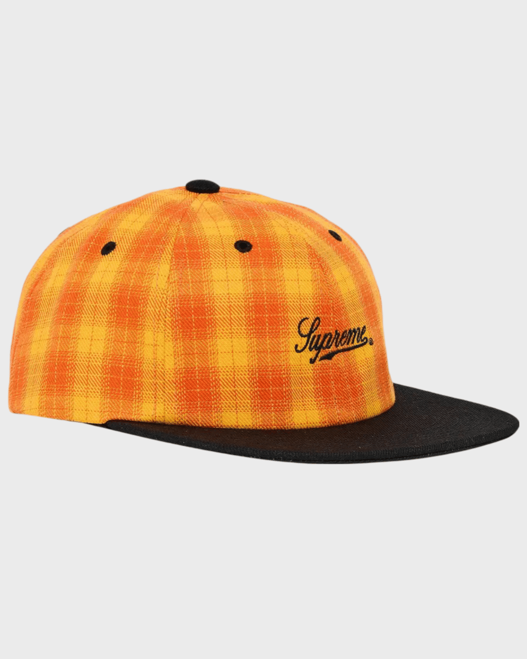 Supreme Script Logo 6 Panel Orange