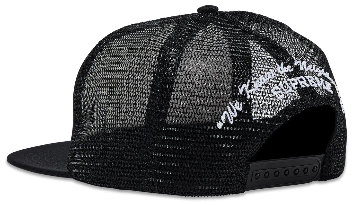 Supreme Beef Mesh Back 5 Panel Black
