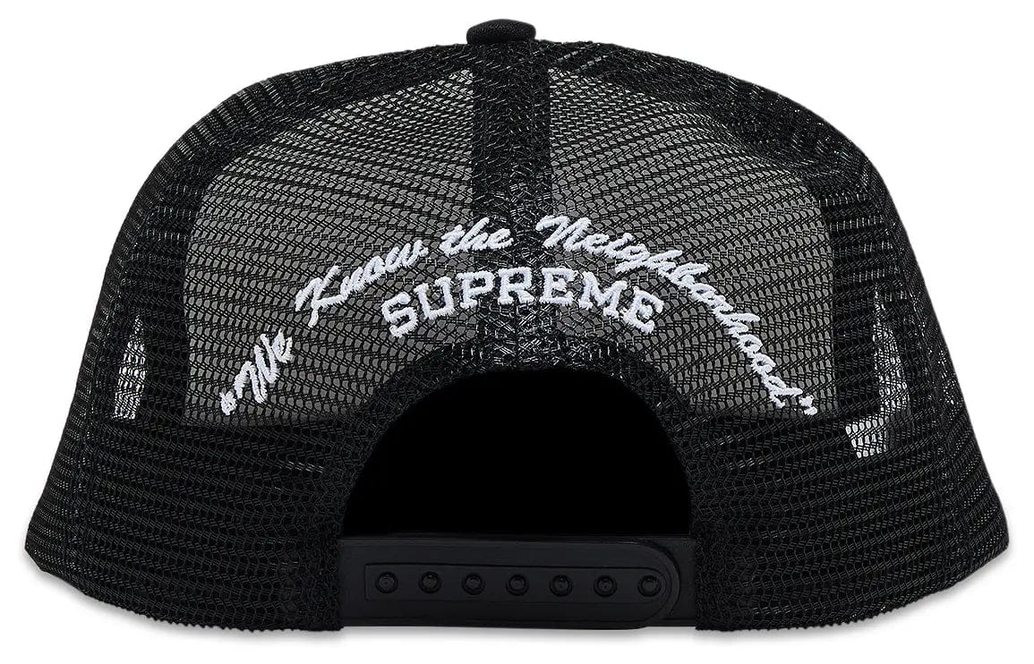 Supreme Beef Mesh Back 5 Panel Black