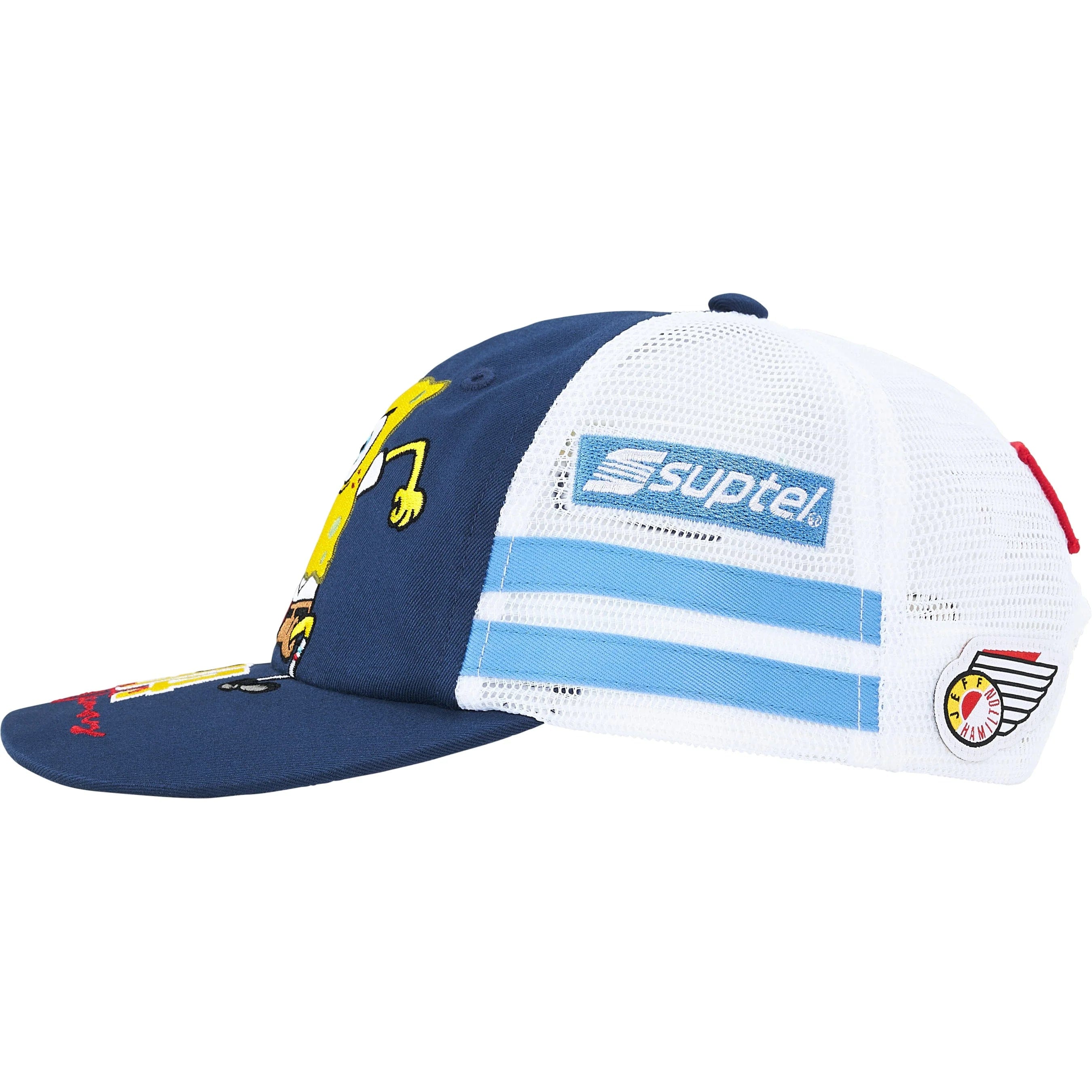 Supreme SpongeBob SquarePants Jeff Hamilton Mesh Back 6 - Panel Navy