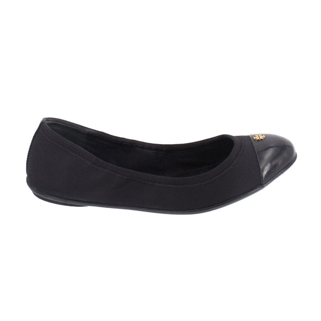 Tory Burch SUEDE FLATS BLACK 9.5 US