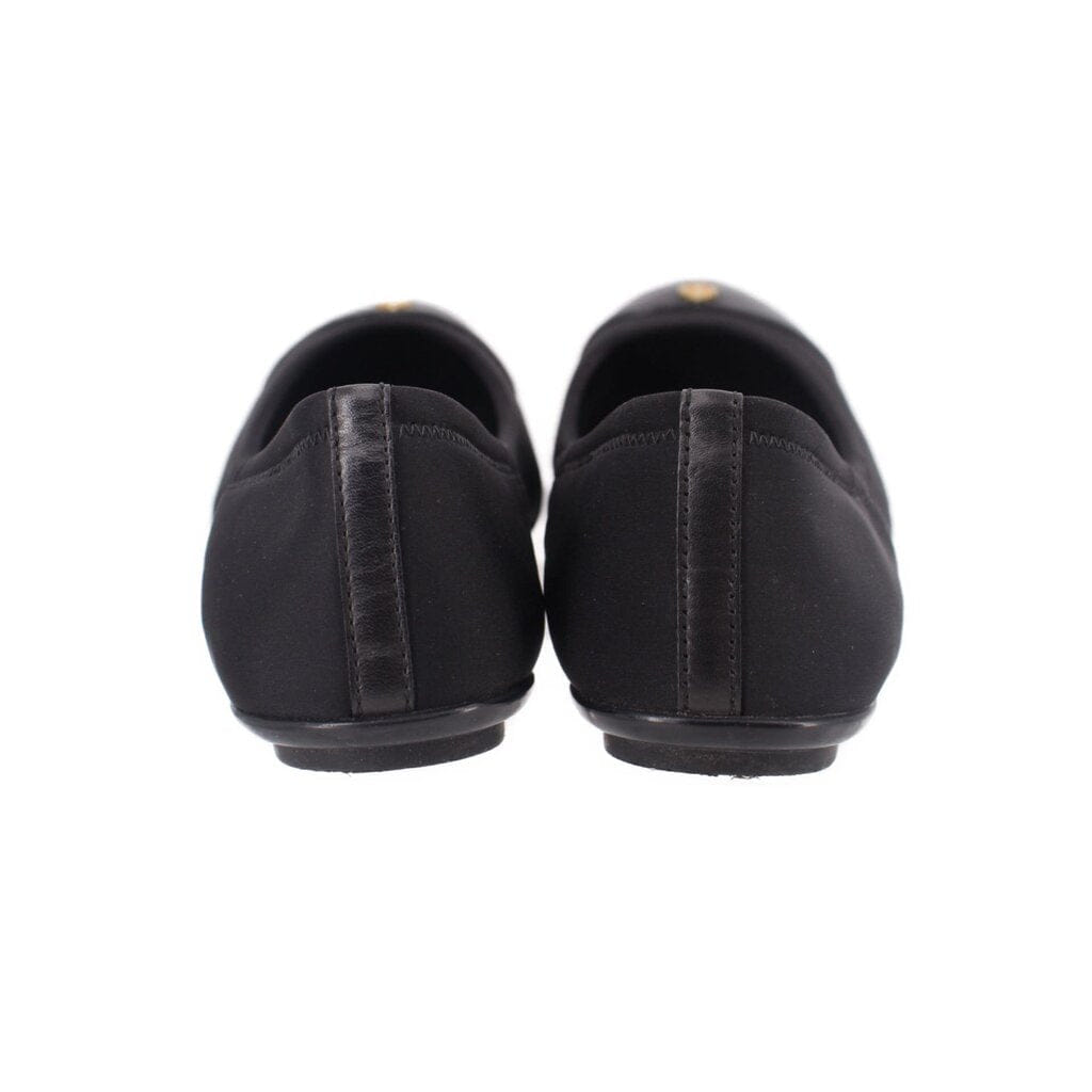 Tory Burch SUEDE FLATS BLACK 9.5 US
