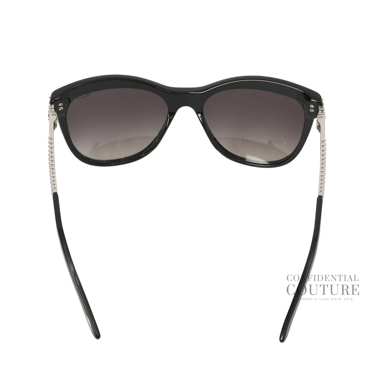 Chopard Black Gradien SCH 189S Cat Eye Sunglasses