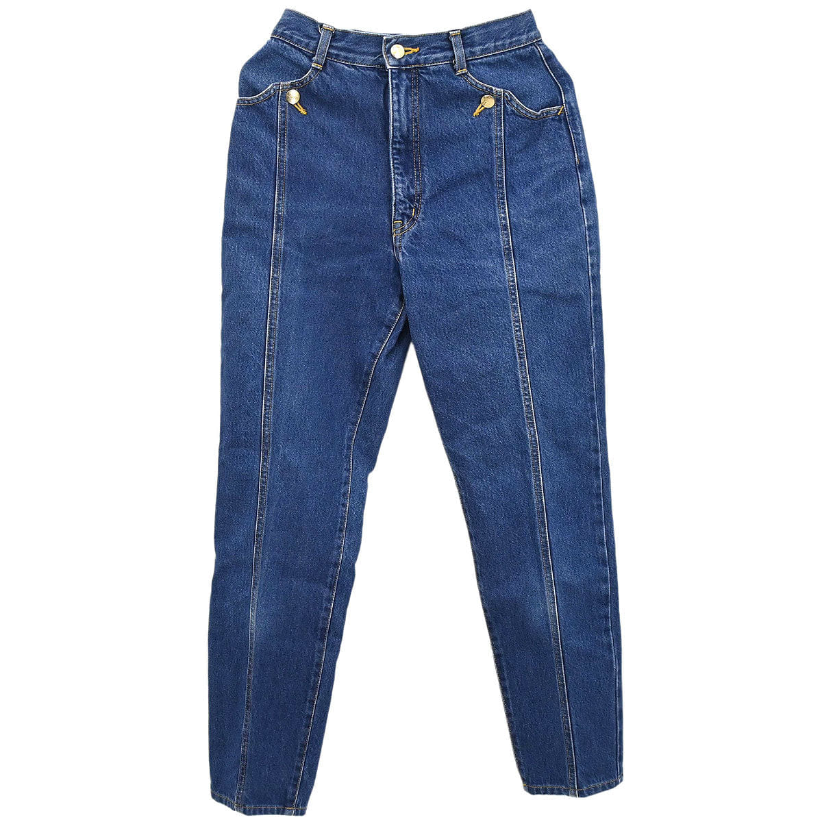 Saint Laurent Yves Saint Laurent Long Denim Pants Blue #38