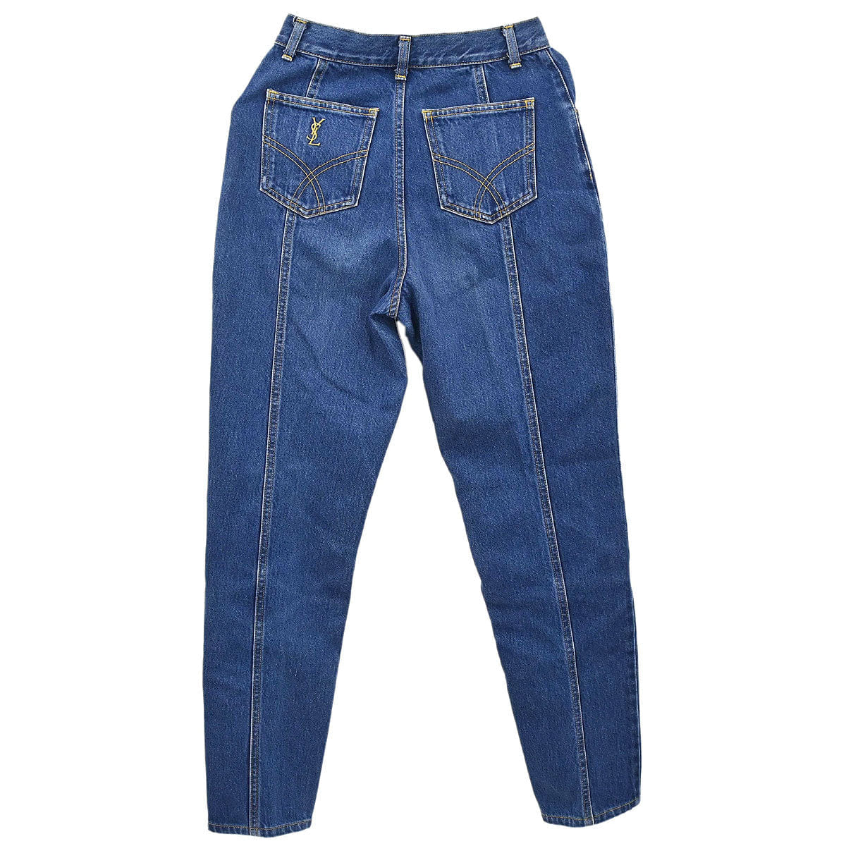 Saint Laurent Yves Saint Laurent Long Denim Pants Blue #38