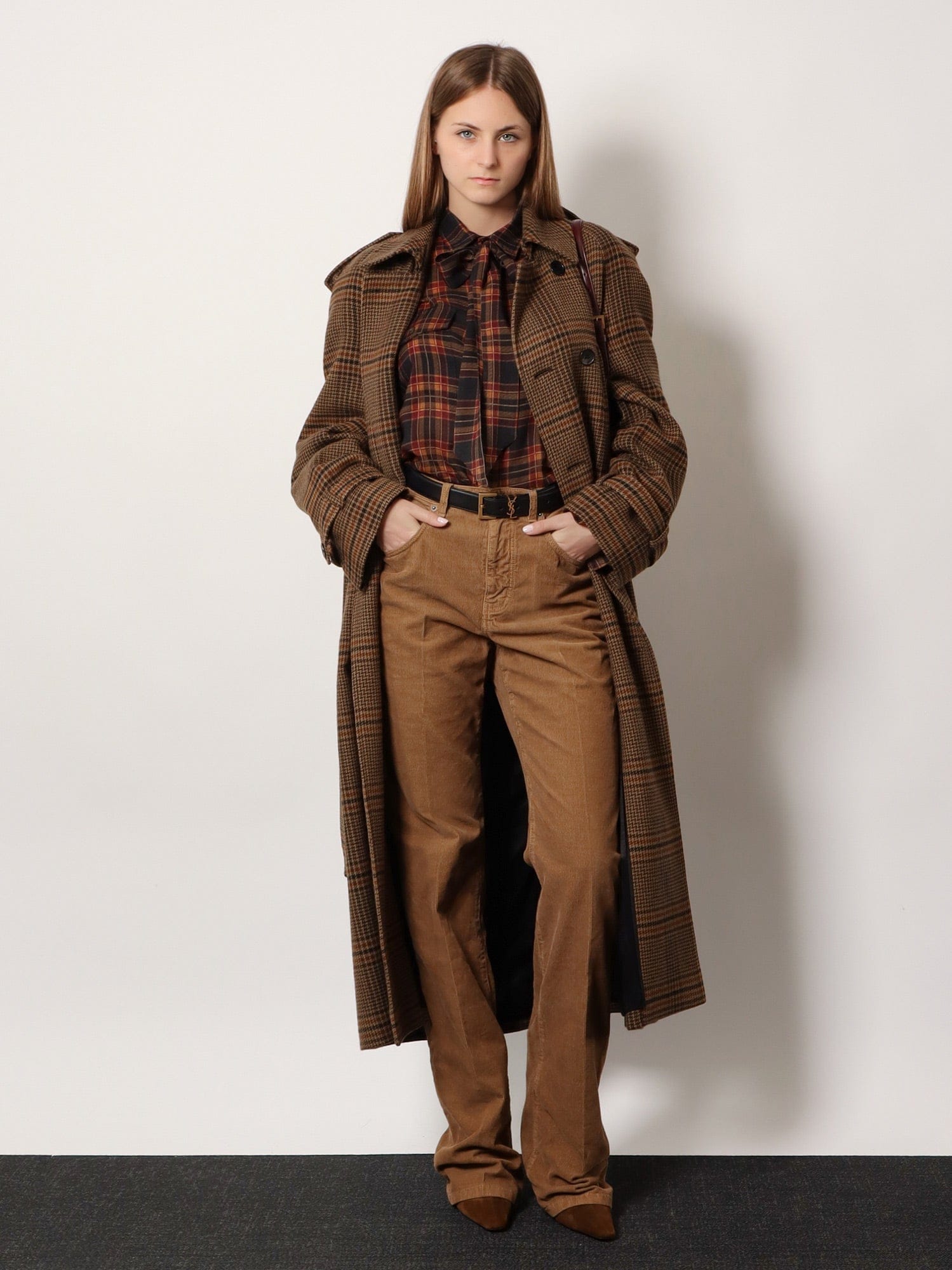 Saint Laurent Clyde corduroy trousers