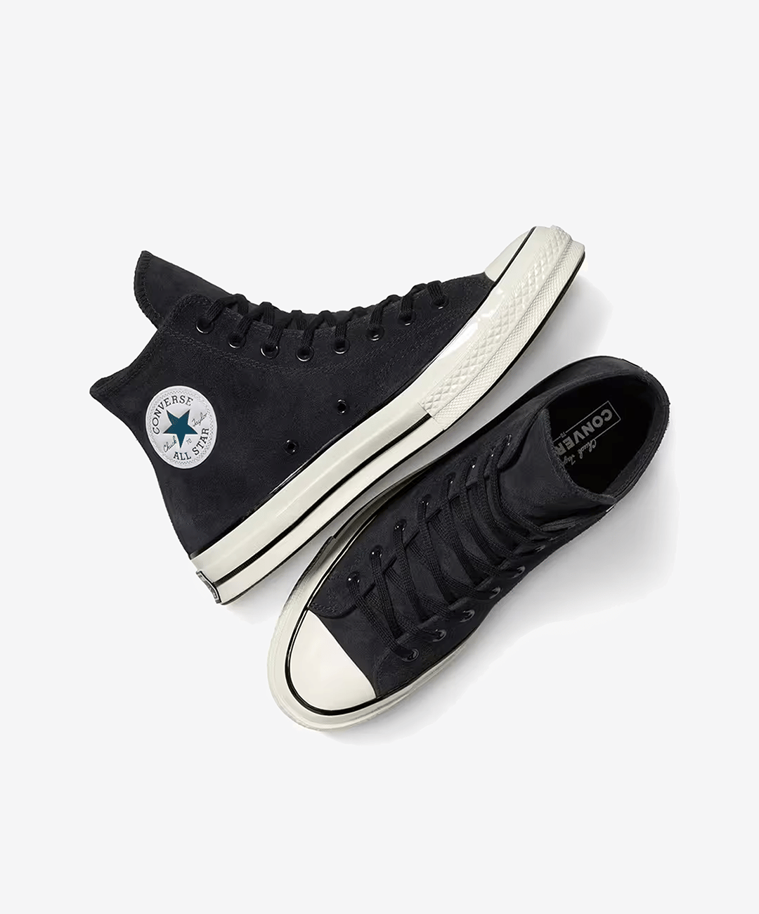 Converse | CHUCK 70 { BLACK/DARKLY JADED/EGRET