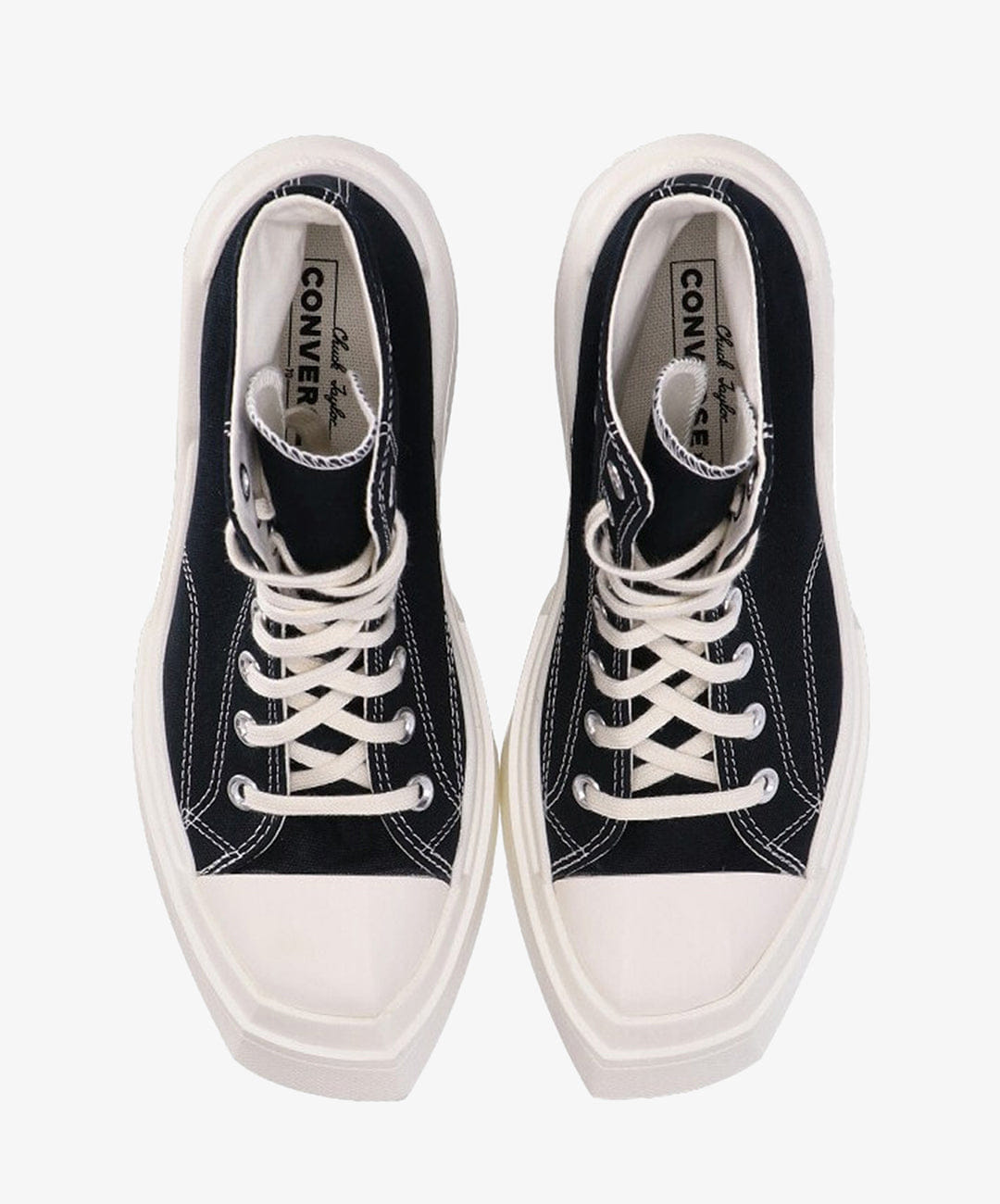 Converse | CHUCK 70 DE LUXE WEDGE { BLACK/WHITE