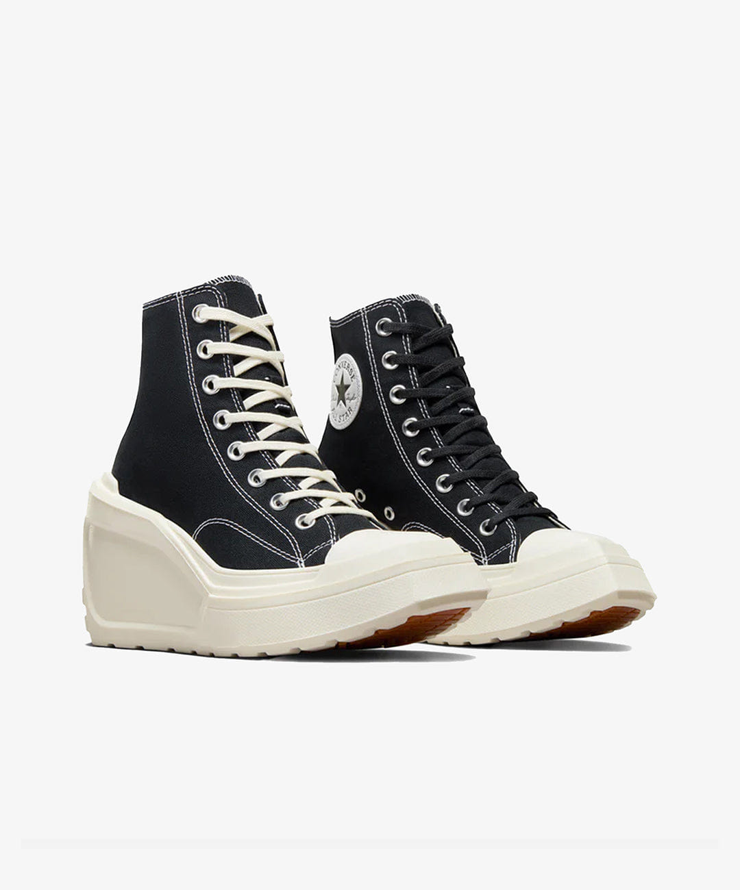 Converse | CHUCK 70 DE LUXE WEDGE { BLACK/WHITE