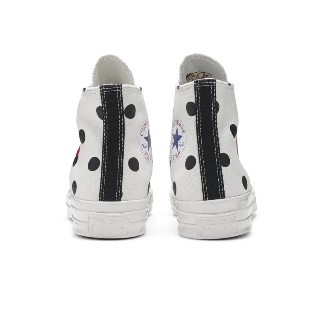 Converse Comme des Garçons x Converse Chuck Taylor All Star 70 High White Polka Dot 2019