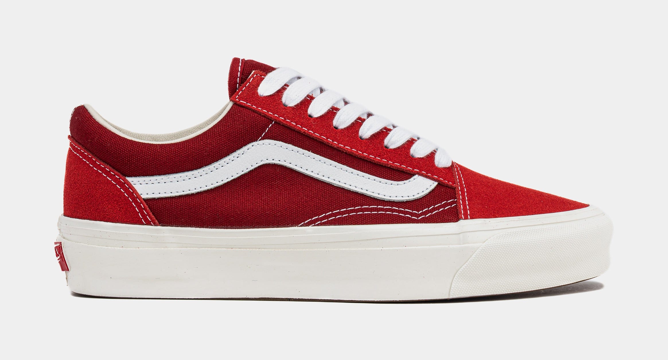 Vans Lux Old Skool Mens Lifestyle Shoes (Red/White)