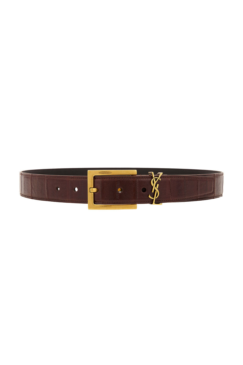 Saint Laurent Ceinture Boucle Carree Belt