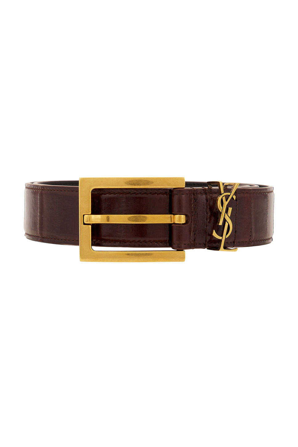 Saint Laurent Ceinture Boucle Carree Belt