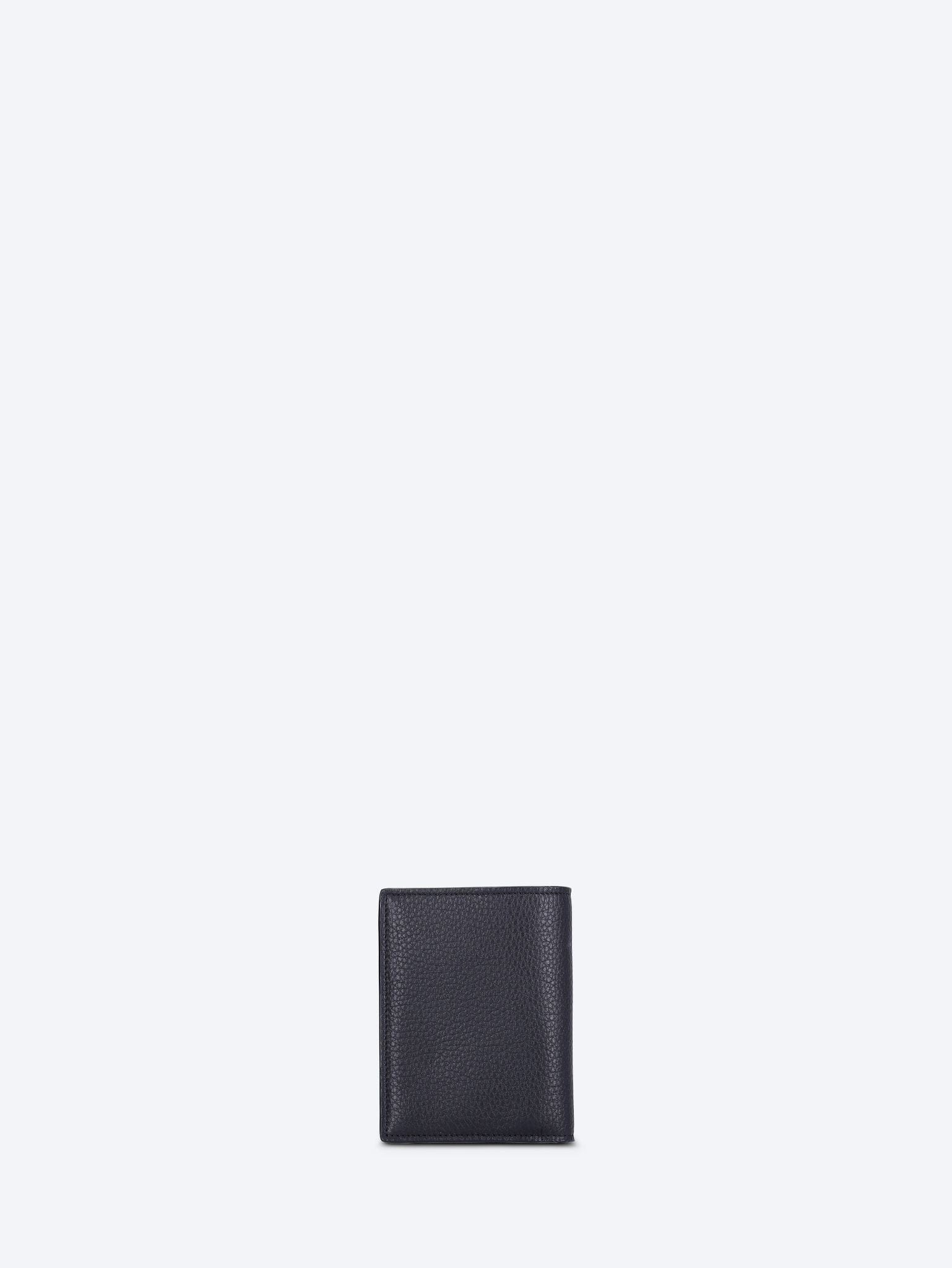 Saint Laurent Tiny cassandre leather credit card wallet