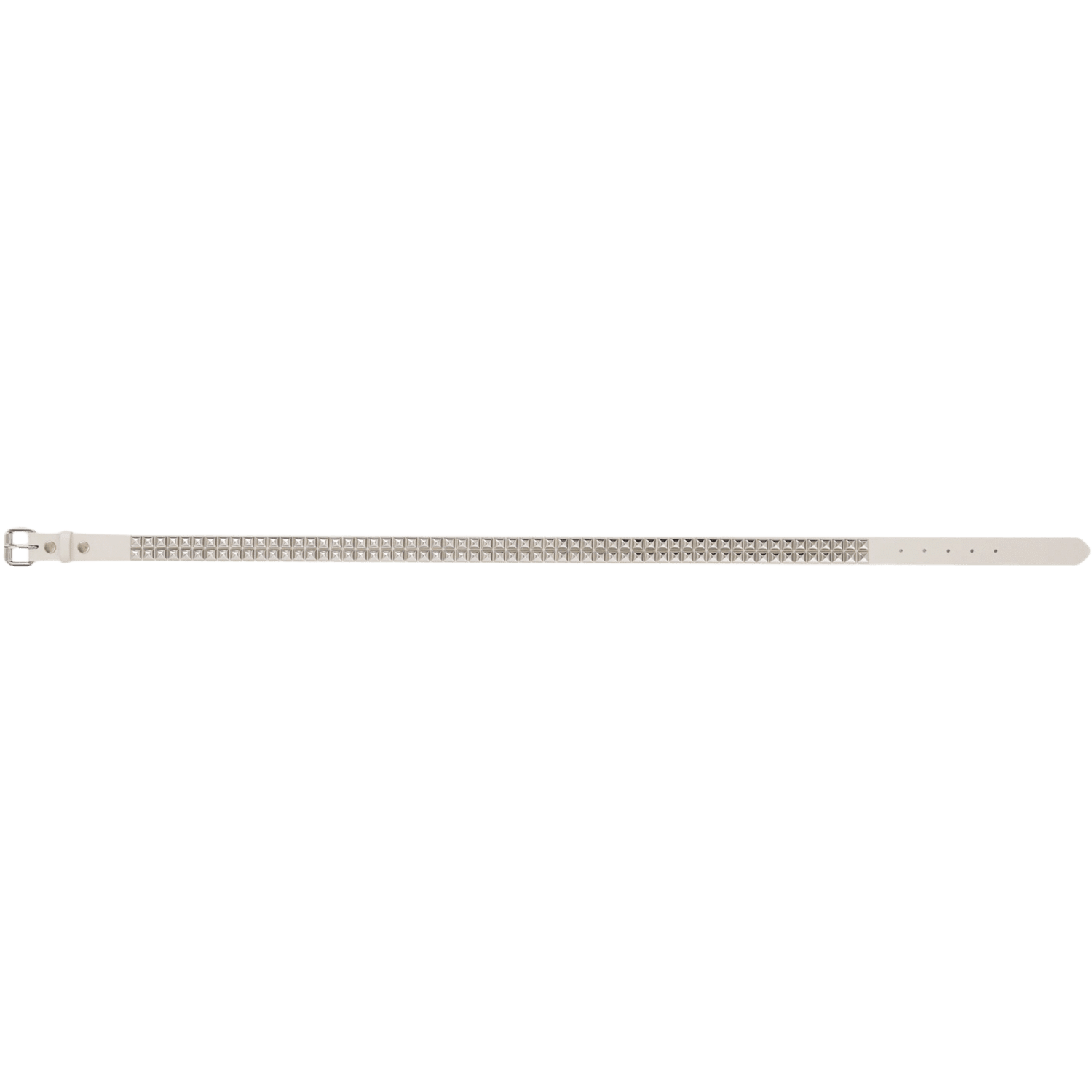 Supreme Studded Leather Belt (SS26) White