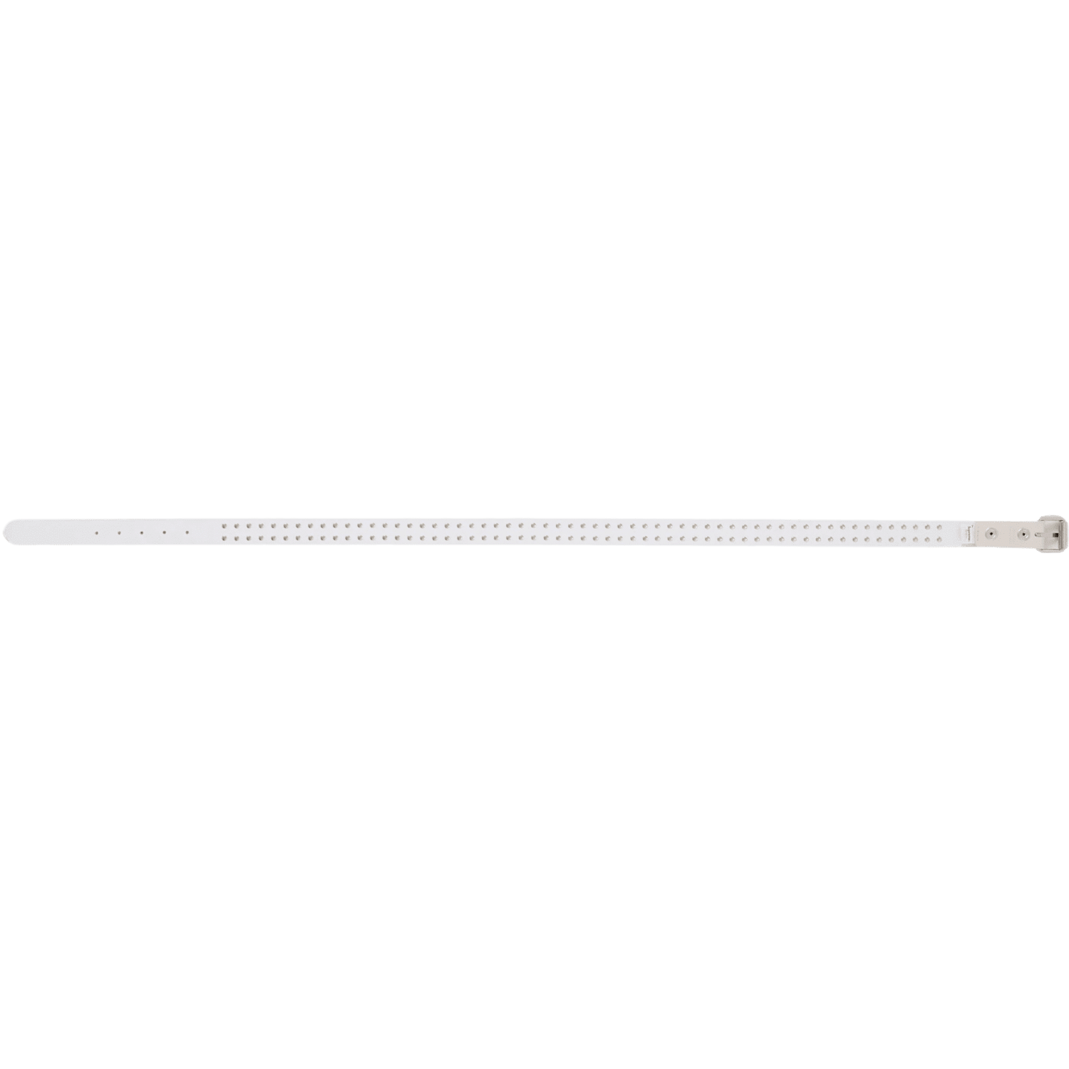 Supreme Studded Leather Belt (SS26) White