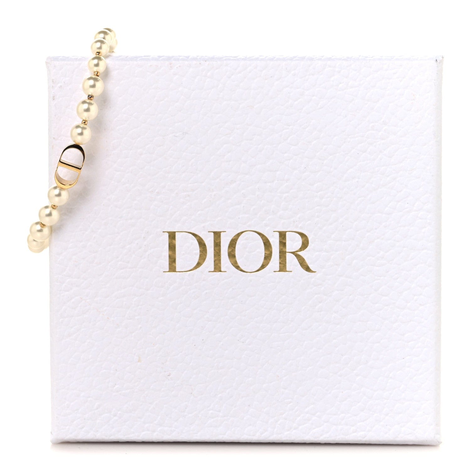 Christian Dior Pearl 30 Montaigne Bracelet Gold