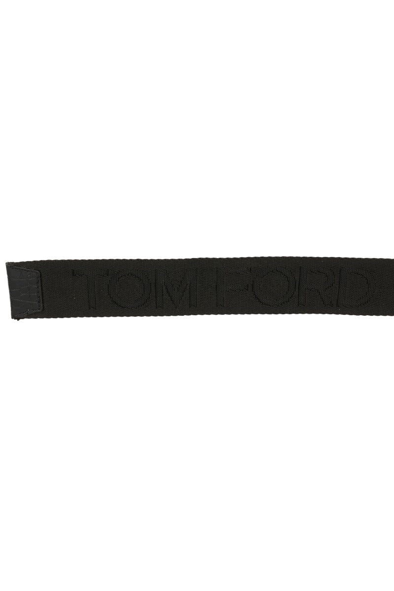 Tom Ford 105 cm/42 Inches Debossed Logo Buckle Belt