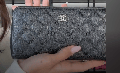 Chanel C26030899 Chanel Zippy Wallet Black Caviar