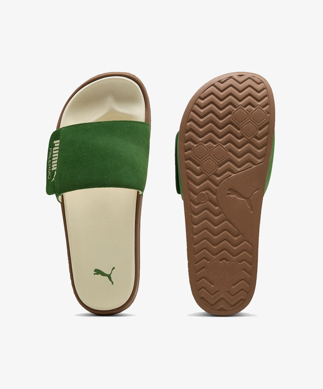 Puma | LEADCAT 2.0 PALERMO FOIL { EARTHY GREEN - BUTTERCREAM - GUM