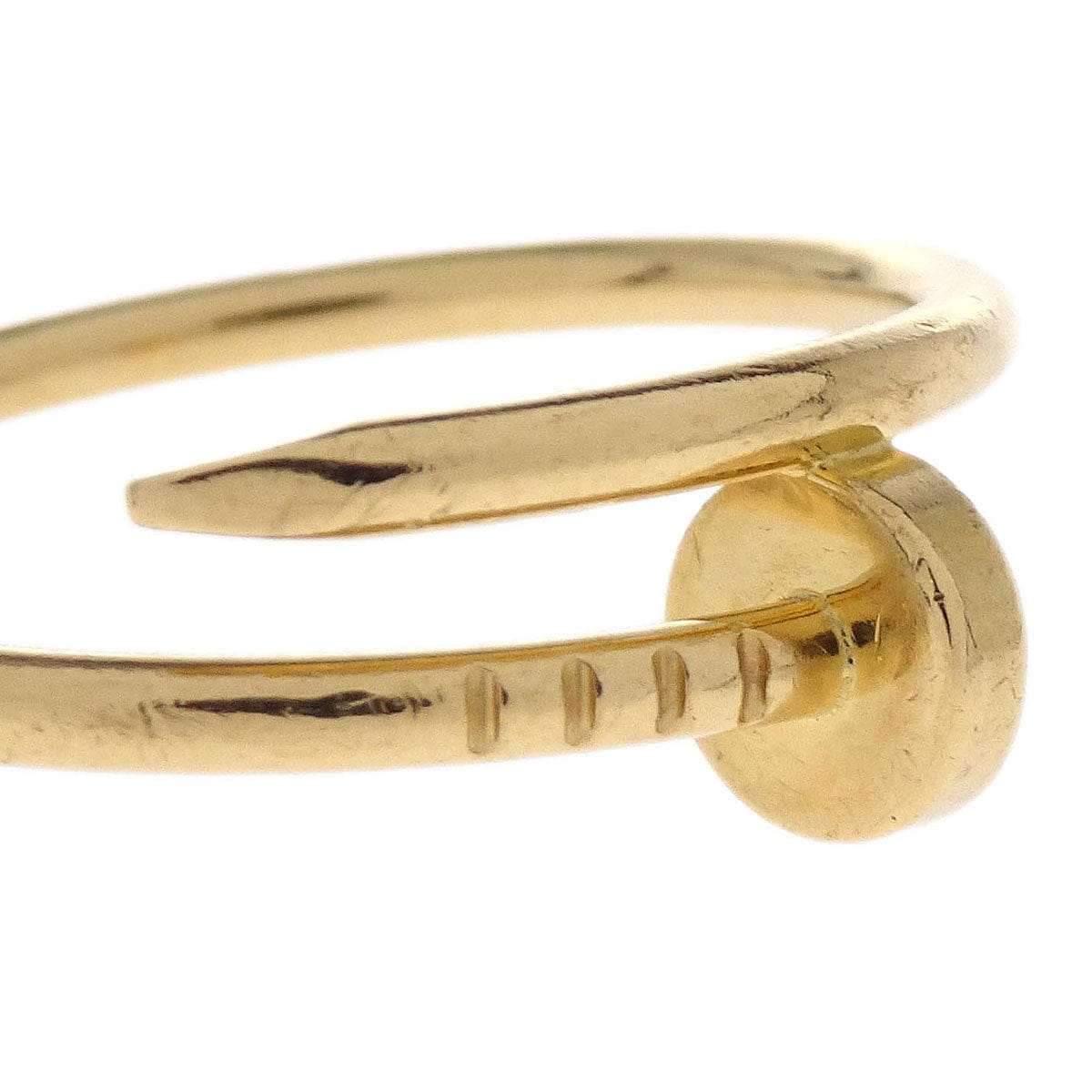 Cartier Juste Un Clou Small Model Ring Au750 #60 #59 Jewelry