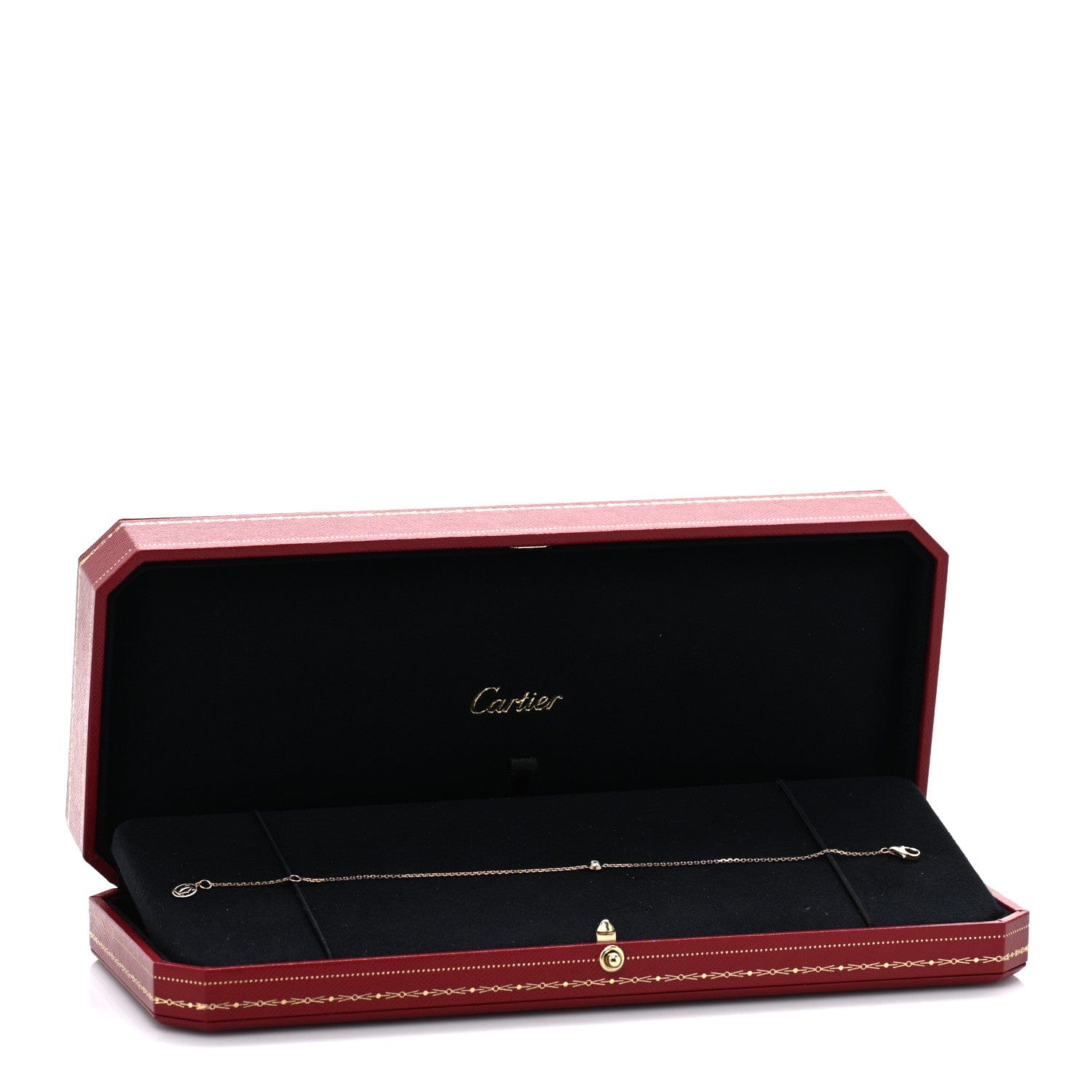 Cartier 18K Pink Gold Diamond XS D'Amour Bracelet