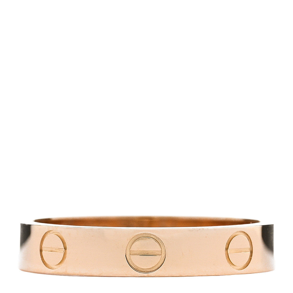 Cartier 18K Yellow Gold 3.5 mm LOVE Wedding Band Ring 54 6.75