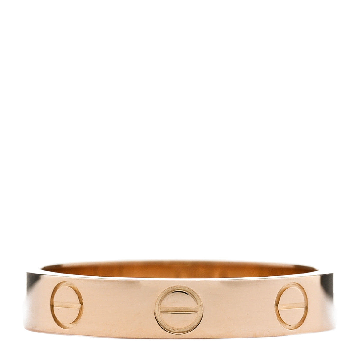 Cartier 18K Yellow Gold 3.5 mm LOVE Wedding Band Ring 54 6.75