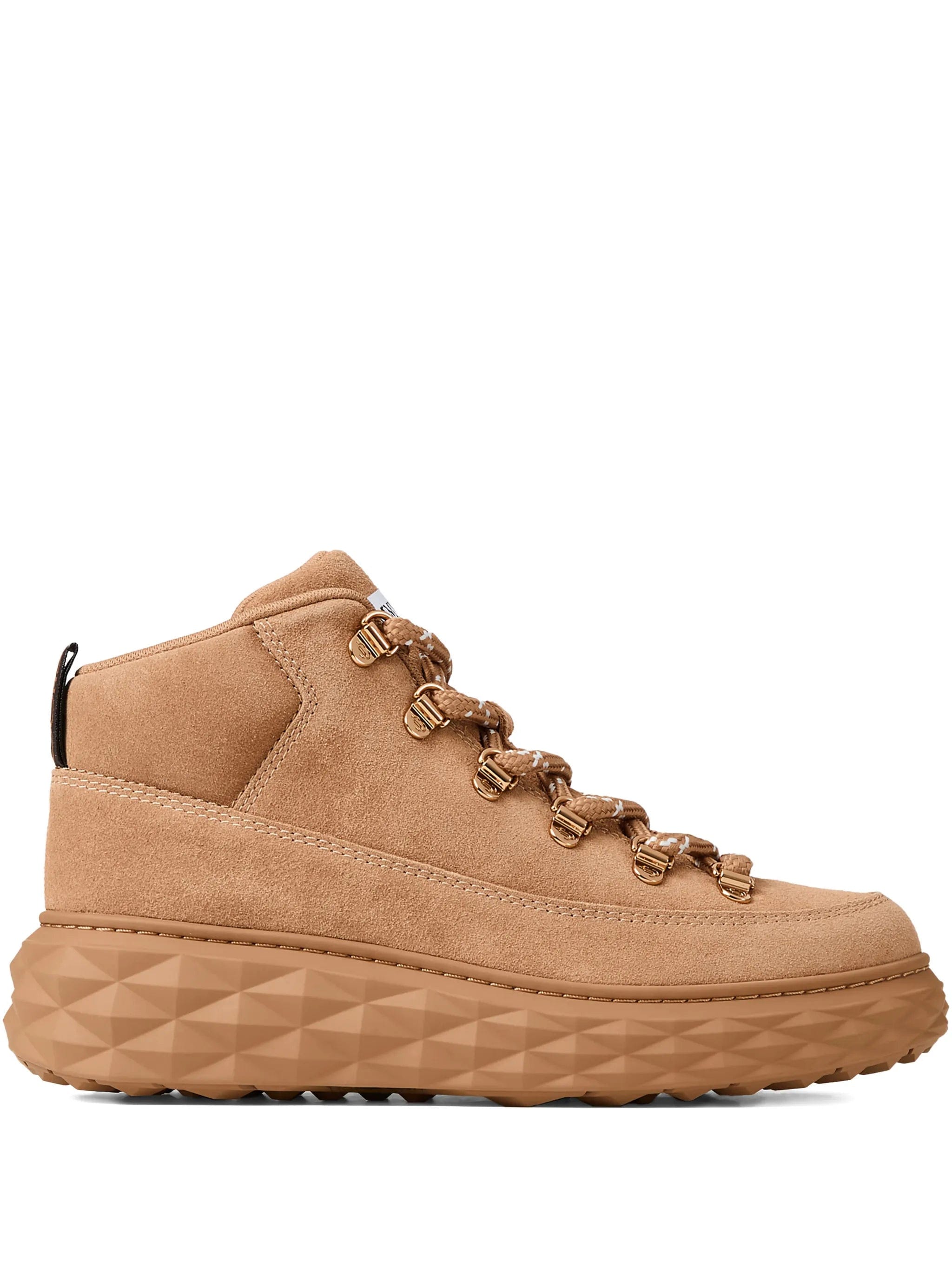 Jimmy Choo Diamond Maxi Hike F suede high - top sneakers